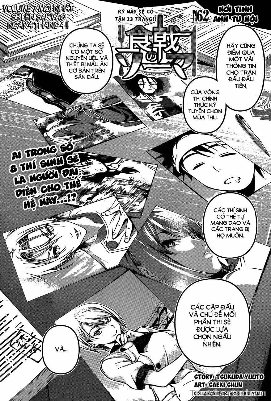 Truyện Tranh Vua Bếp Soma - Cuộc Chiến Ẩm Thực trang 7