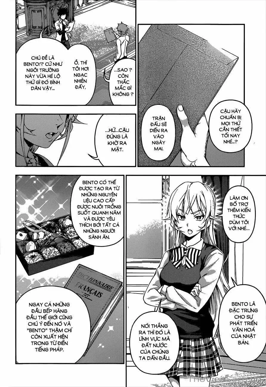 Truyện Tranh Vua Bếp Soma - Cuộc Chiến Ẩm Thực trang 7