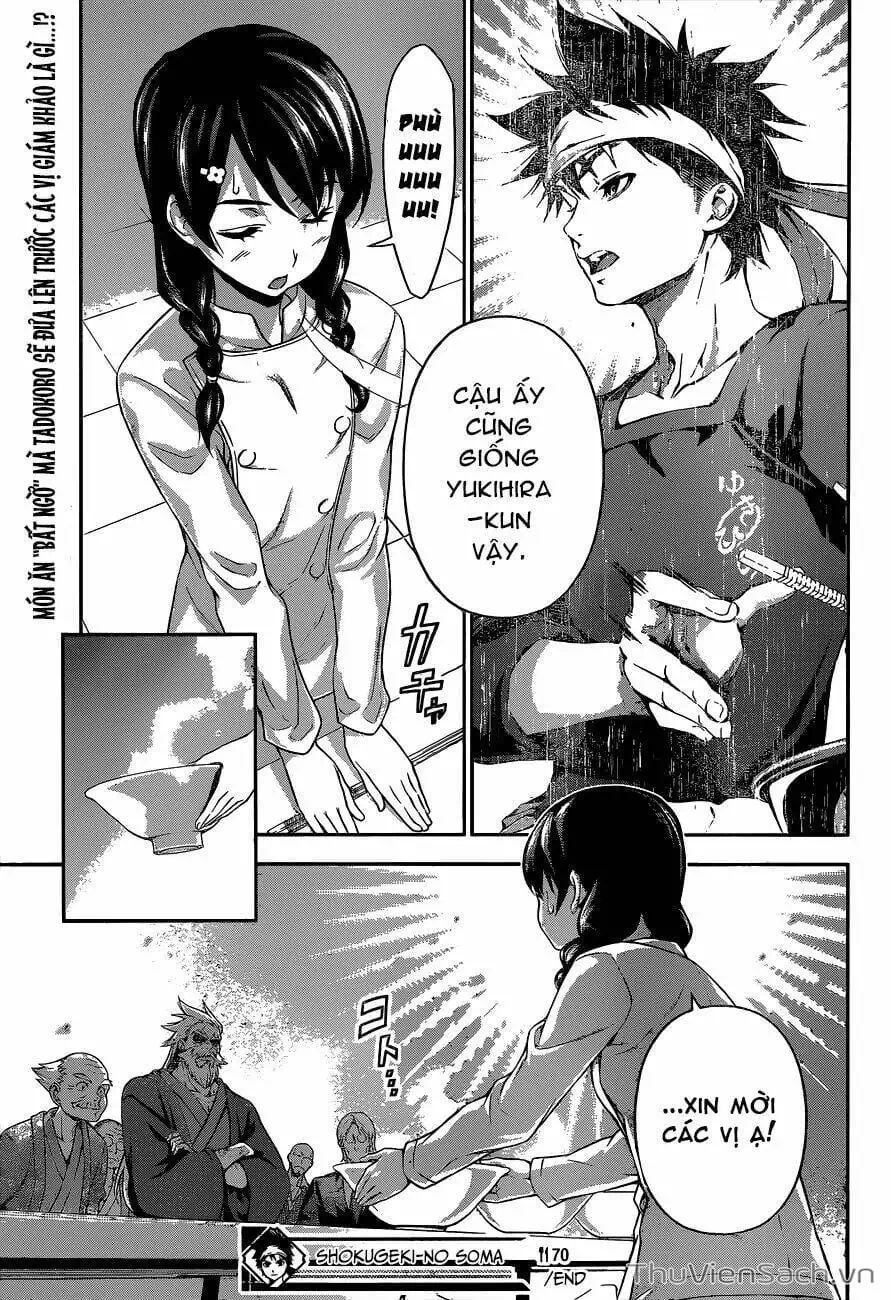 Truyện Tranh Vua Bếp Soma - Cuộc Chiến Ẩm Thực trang 7