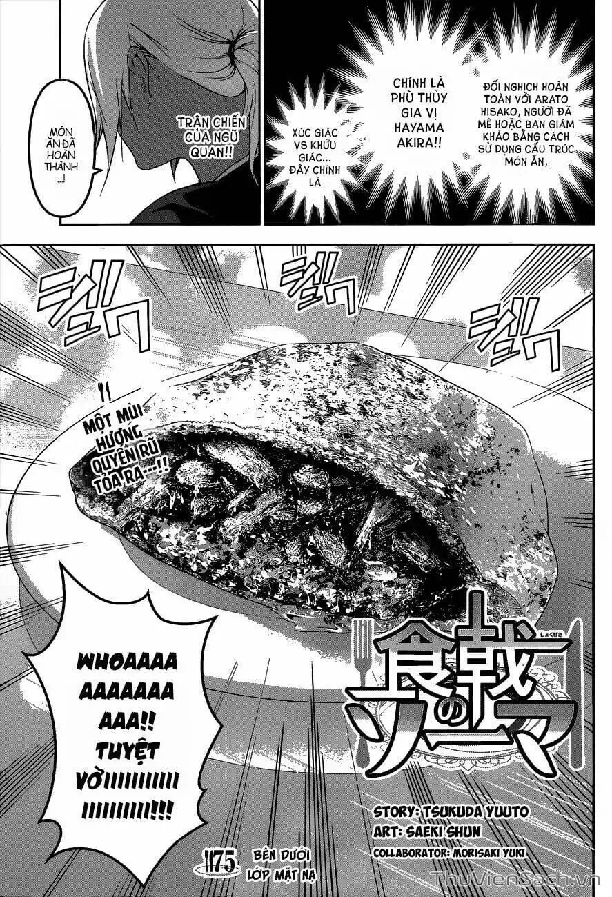 Truyện Tranh Vua Bếp Soma - Cuộc Chiến Ẩm Thực trang 7