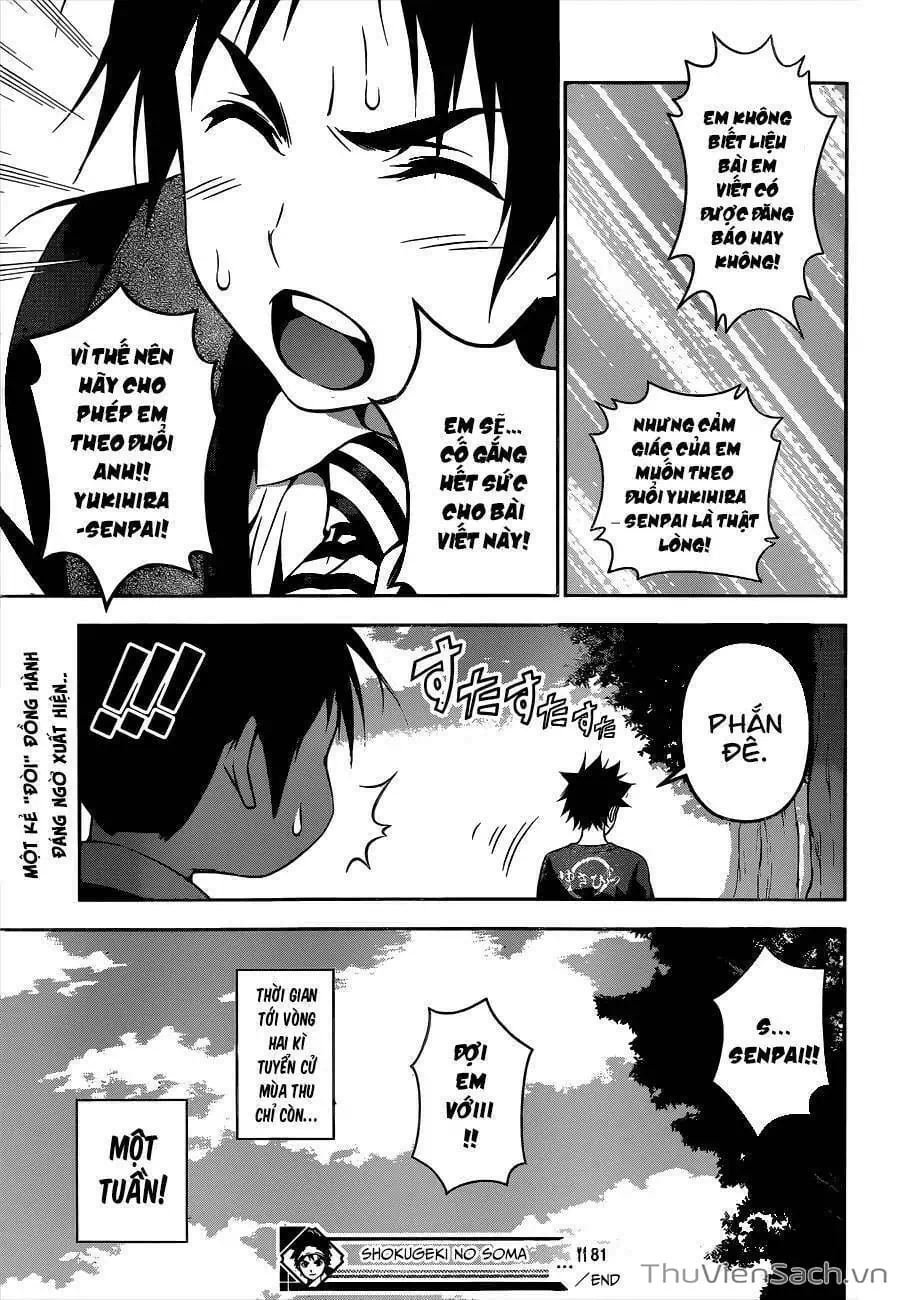 Truyện Tranh Vua Bếp Soma - Cuộc Chiến Ẩm Thực trang 7