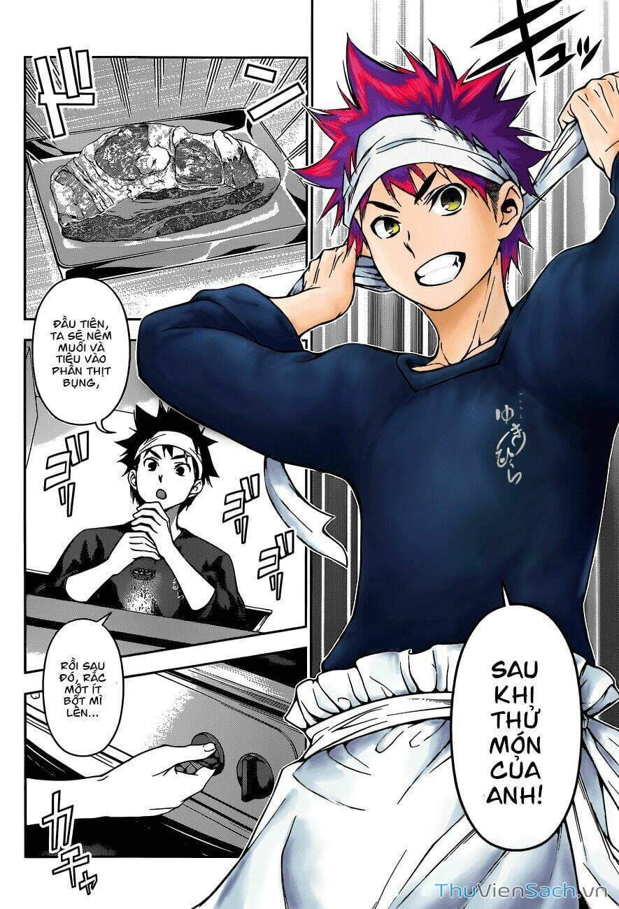 Truyện Tranh Vua Bếp Soma - Cuộc Chiến Ẩm Thực trang 7