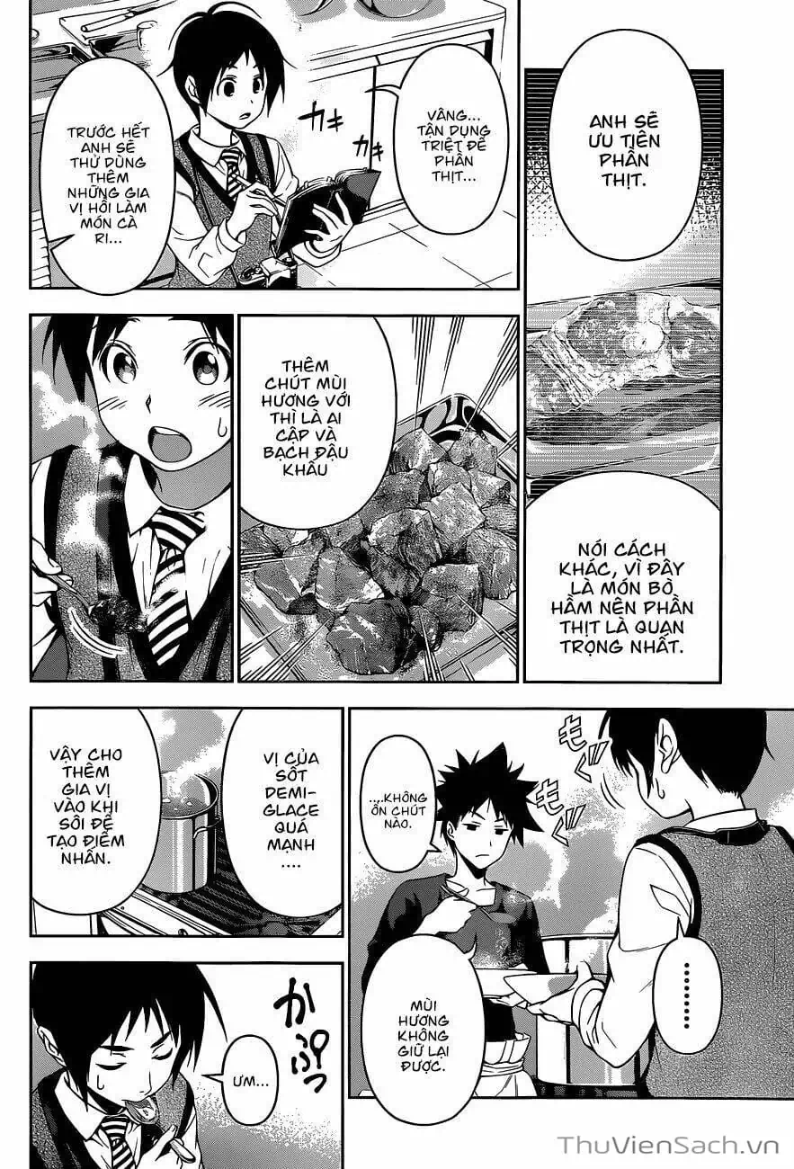 Truyện Tranh Vua Bếp Soma - Cuộc Chiến Ẩm Thực trang 7