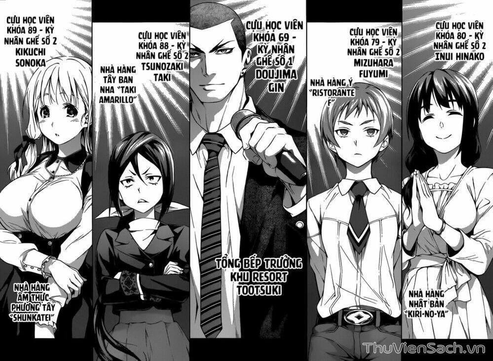 Truyện Tranh Vua Bếp Soma - Cuộc Chiến Ẩm Thực trang 7