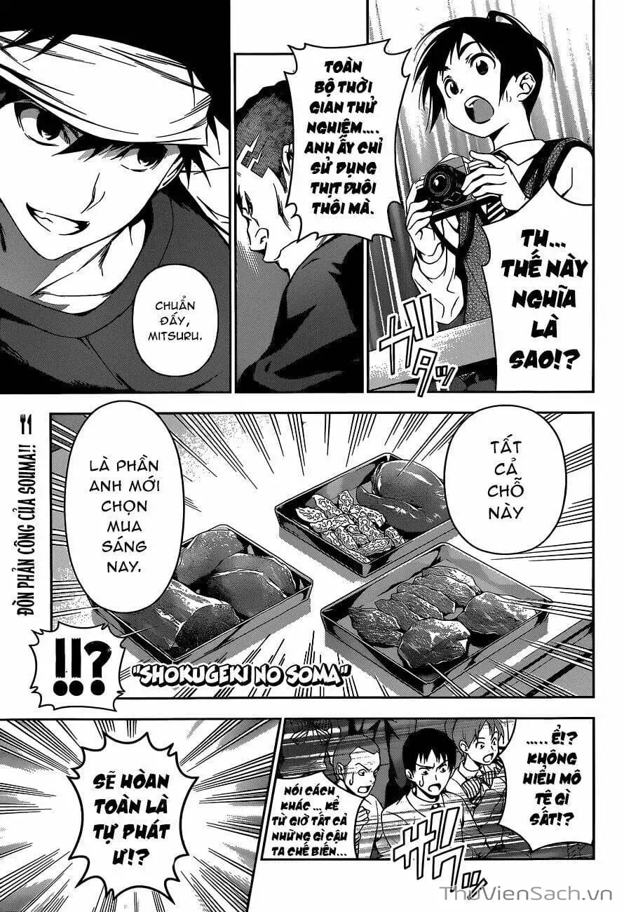 Truyện Tranh Vua Bếp Soma - Cuộc Chiến Ẩm Thực trang 7
