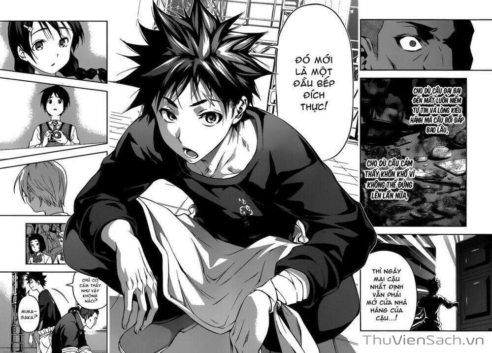 Truyện Tranh Vua Bếp Soma - Cuộc Chiến Ẩm Thực trang 7