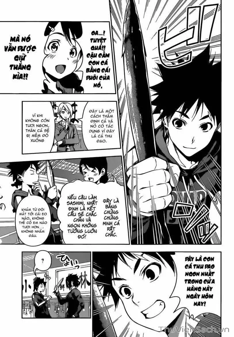 Truyện Tranh Vua Bếp Soma - Cuộc Chiến Ẩm Thực trang 7