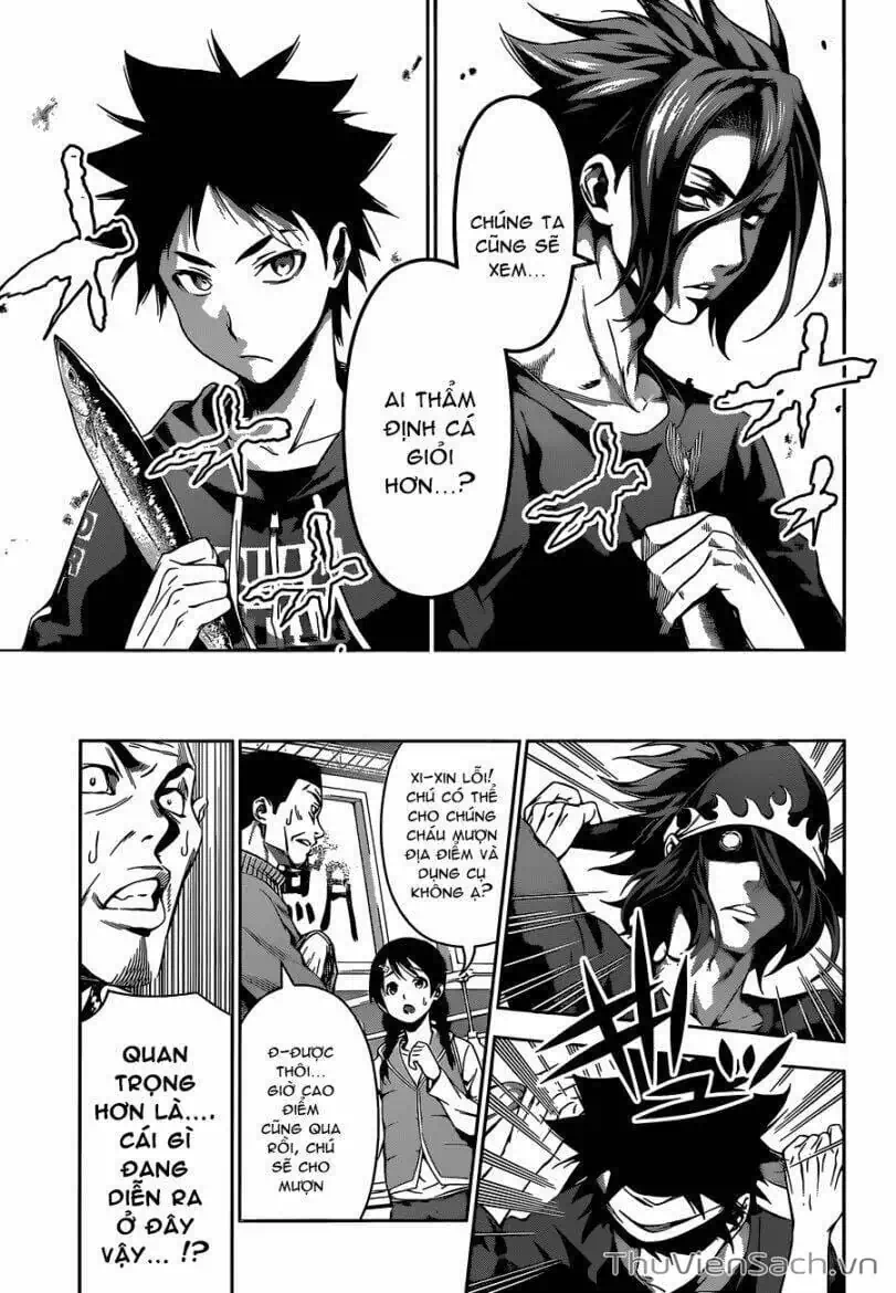 Truyện Tranh Vua Bếp Soma - Cuộc Chiến Ẩm Thực trang 7