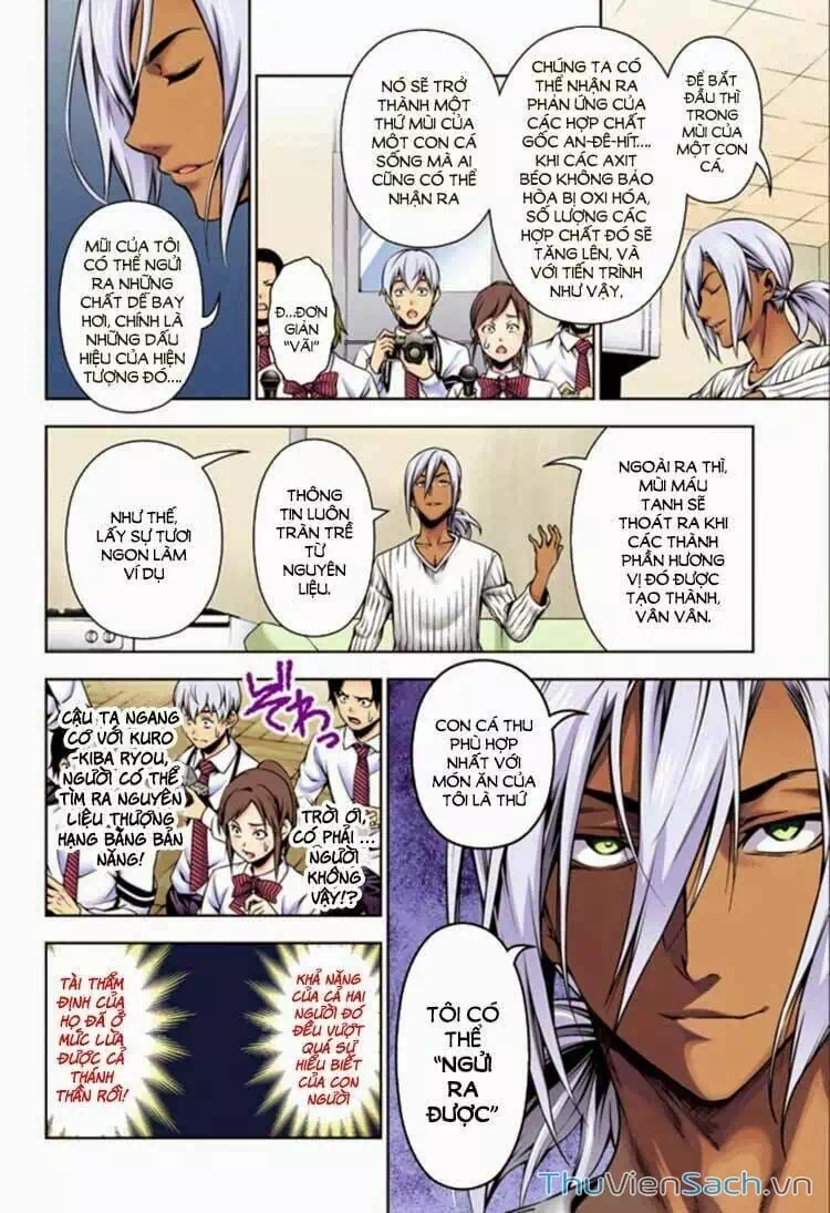 Truyện Tranh Vua Bếp Soma - Cuộc Chiến Ẩm Thực trang 7
