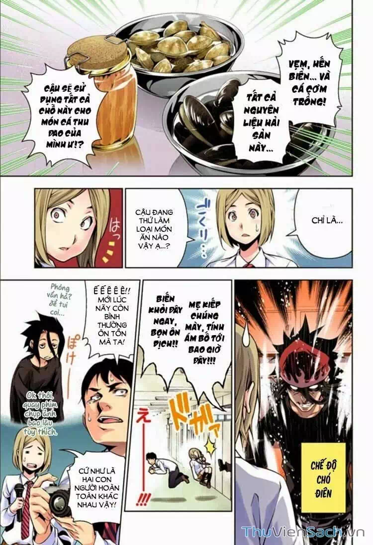 Truyện Tranh Vua Bếp Soma - Cuộc Chiến Ẩm Thực trang 7