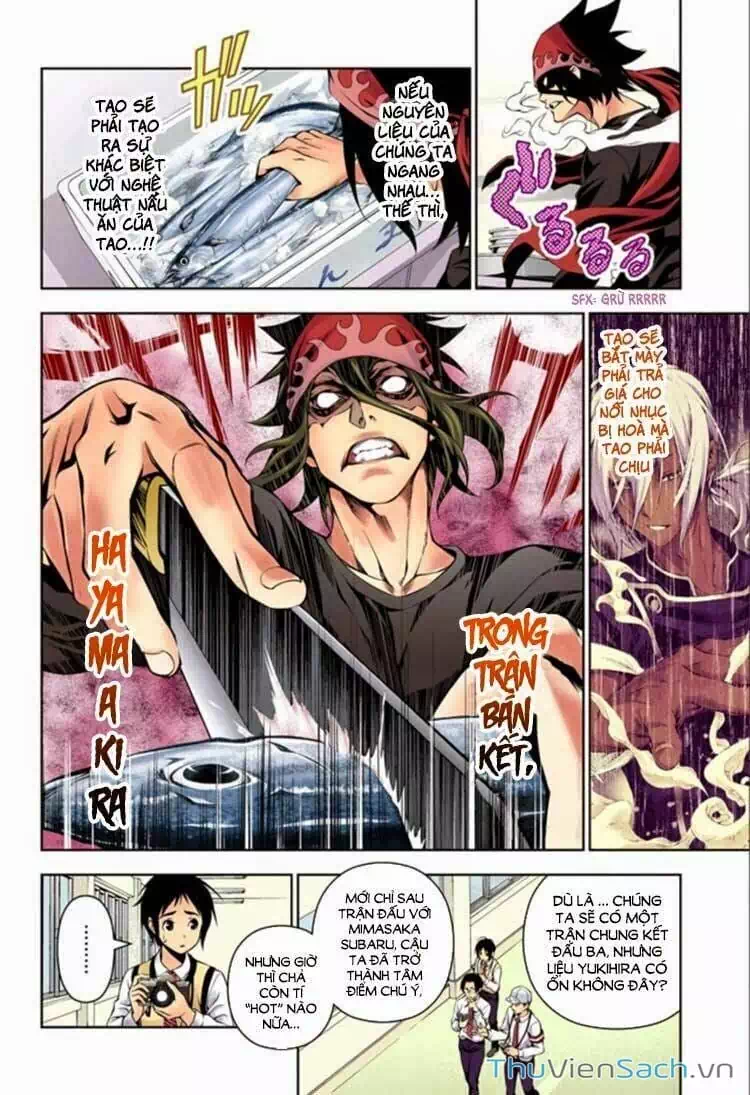 Truyện Tranh Vua Bếp Soma - Cuộc Chiến Ẩm Thực trang 7