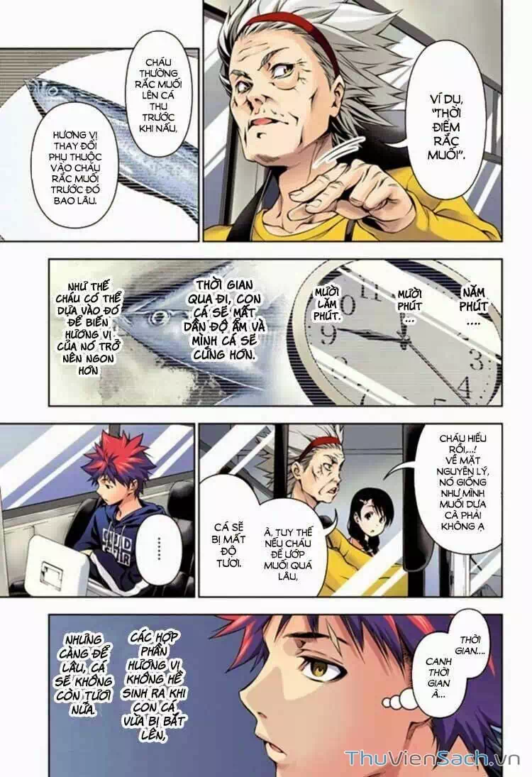 Truyện Tranh Vua Bếp Soma - Cuộc Chiến Ẩm Thực trang 7