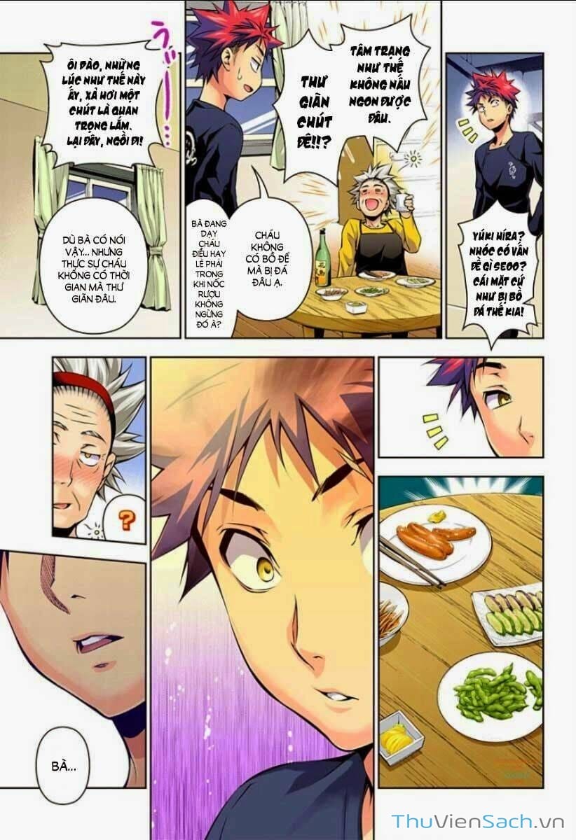 Truyện Tranh Vua Bếp Soma - Cuộc Chiến Ẩm Thực trang 7