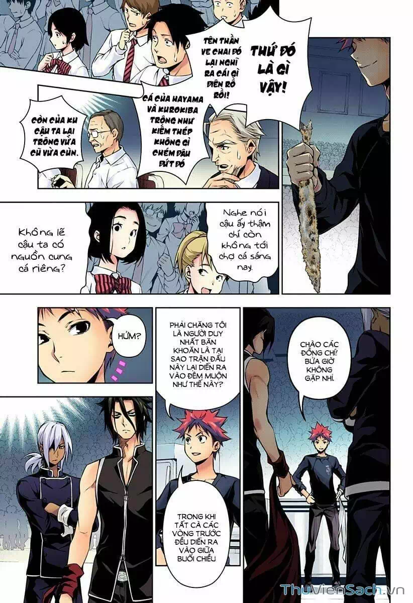 Truyện Tranh Vua Bếp Soma - Cuộc Chiến Ẩm Thực trang 7