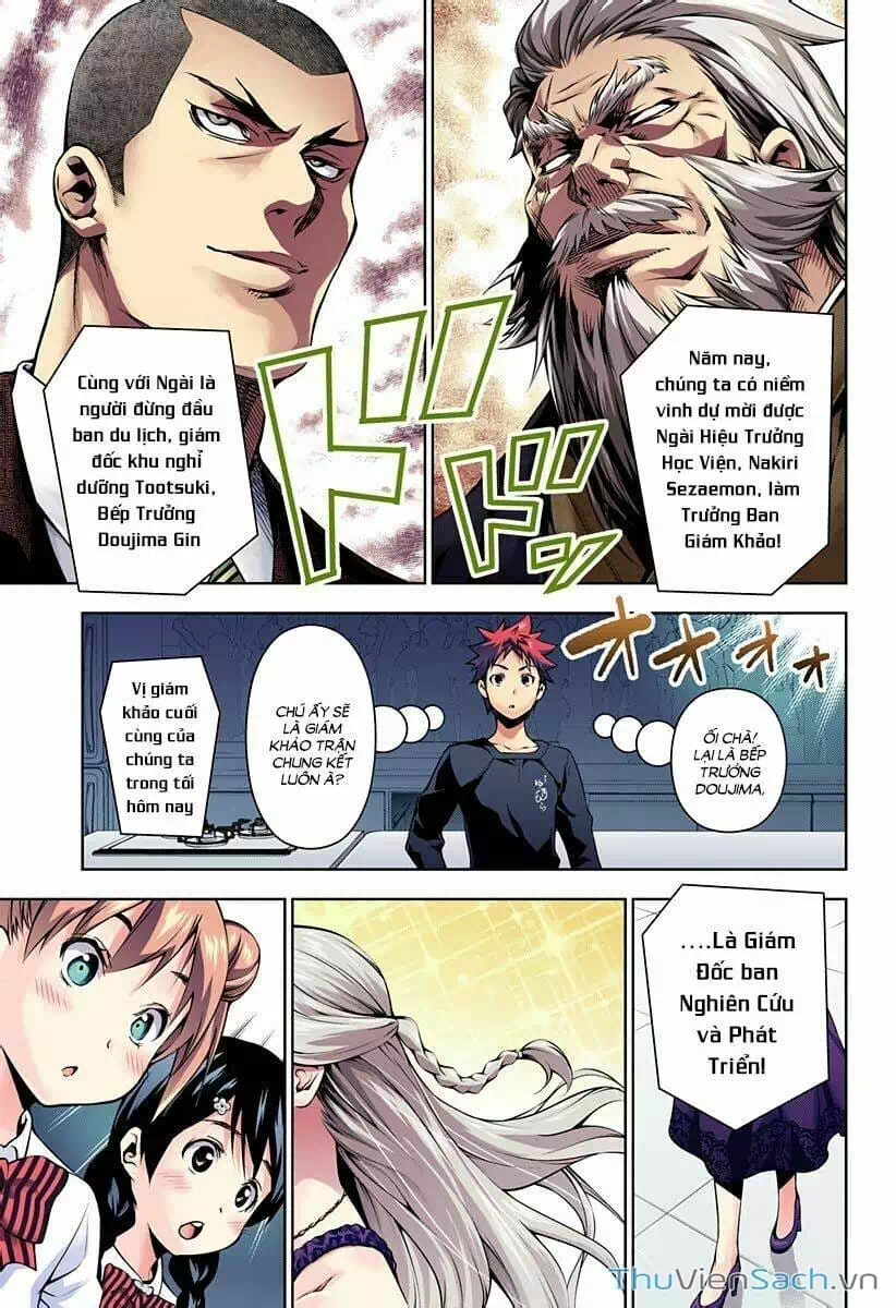 Truyện Tranh Vua Bếp Soma - Cuộc Chiến Ẩm Thực trang 7