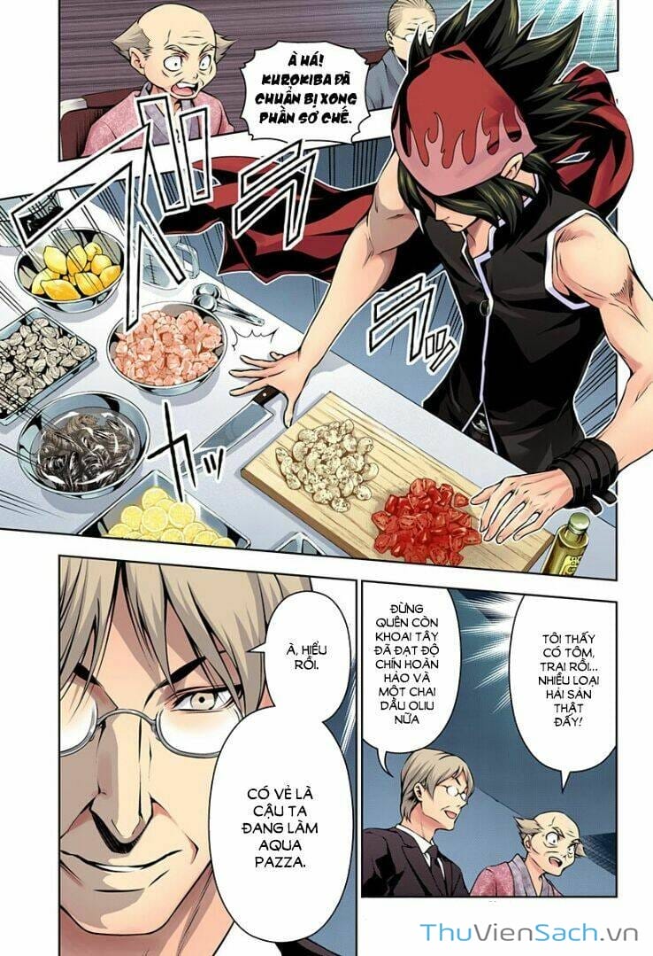 Truyện Tranh Vua Bếp Soma - Cuộc Chiến Ẩm Thực trang 7