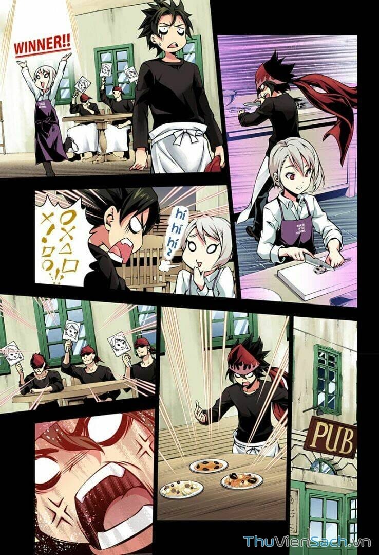 Truyện Tranh Vua Bếp Soma - Cuộc Chiến Ẩm Thực trang 7