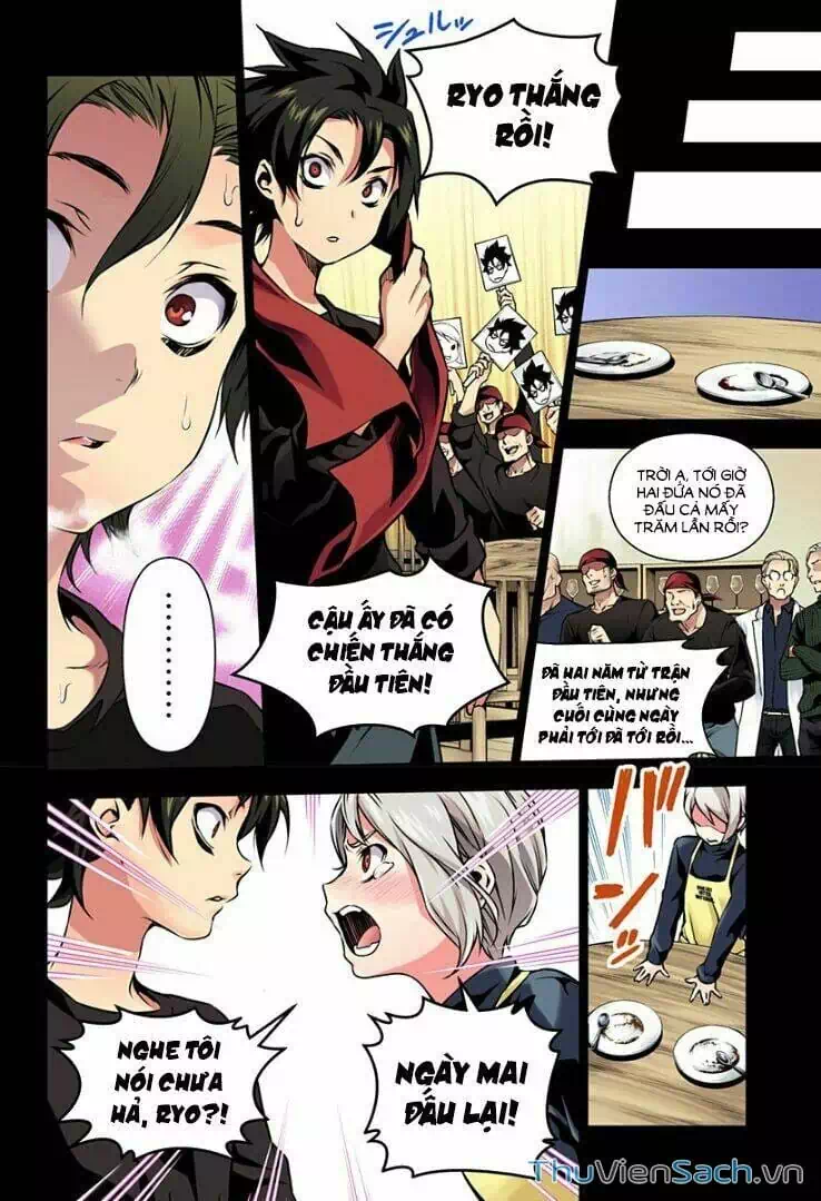 Truyện Tranh Vua Bếp Soma - Cuộc Chiến Ẩm Thực trang 7