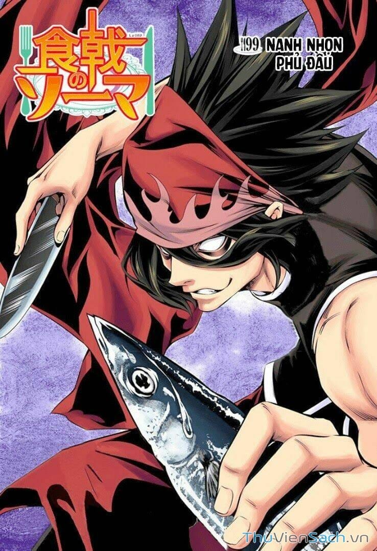 Truyện Tranh Vua Bếp Soma - Cuộc Chiến Ẩm Thực trang 7