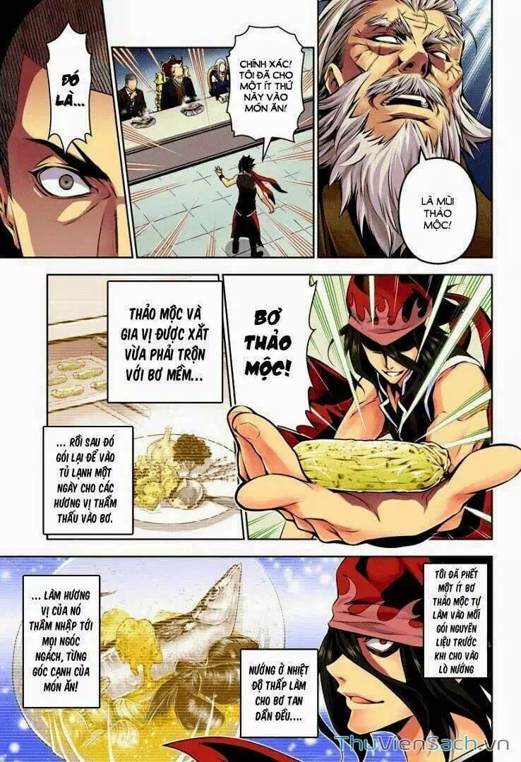 Truyện Tranh Vua Bếp Soma - Cuộc Chiến Ẩm Thực trang 7