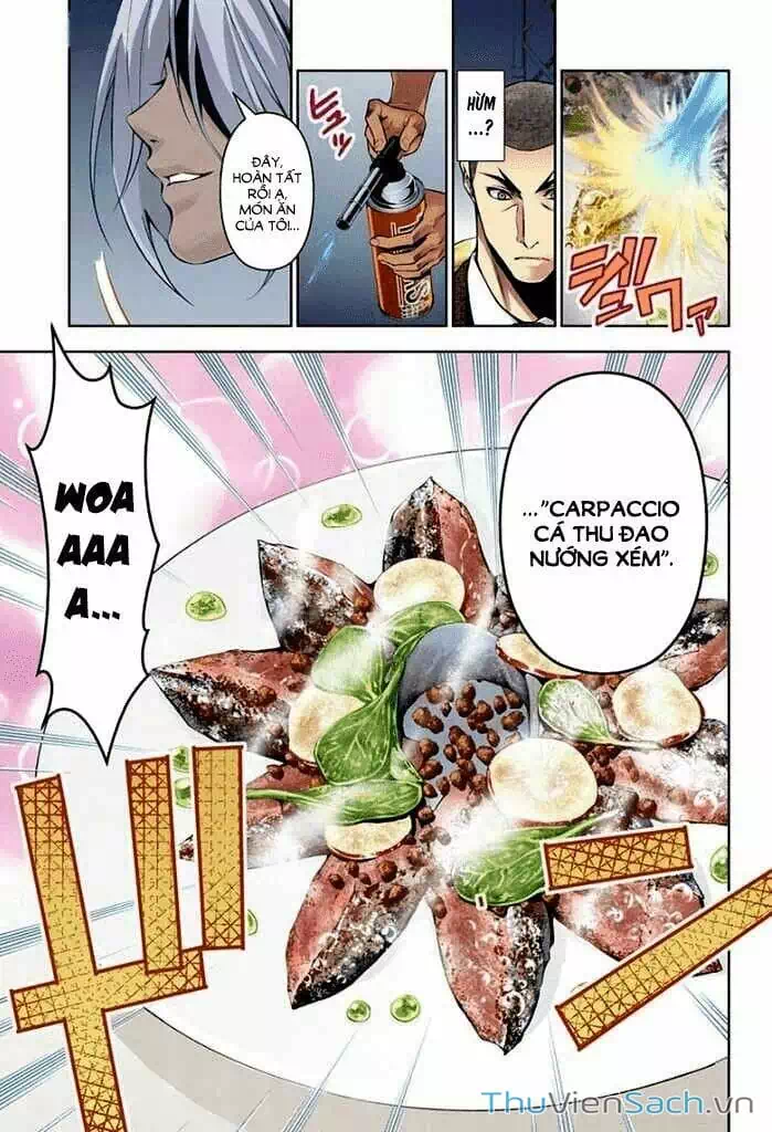 Truyện Tranh Vua Bếp Soma - Cuộc Chiến Ẩm Thực trang 7
