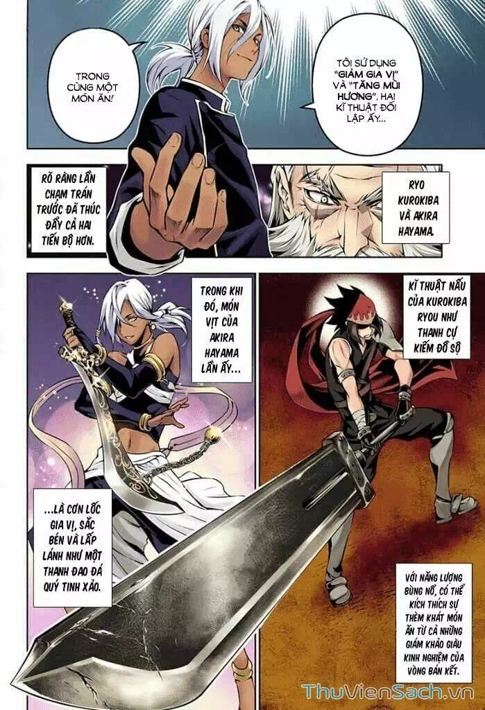 Truyện Tranh Vua Bếp Soma - Cuộc Chiến Ẩm Thực trang 7