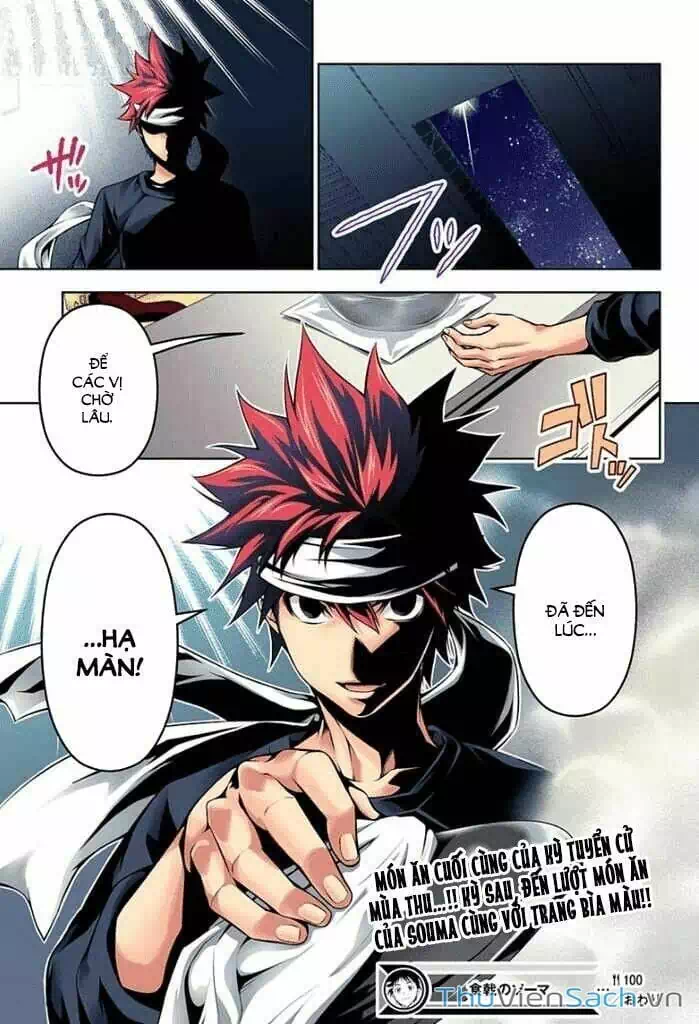 Truyện Tranh Vua Bếp Soma - Cuộc Chiến Ẩm Thực trang 7