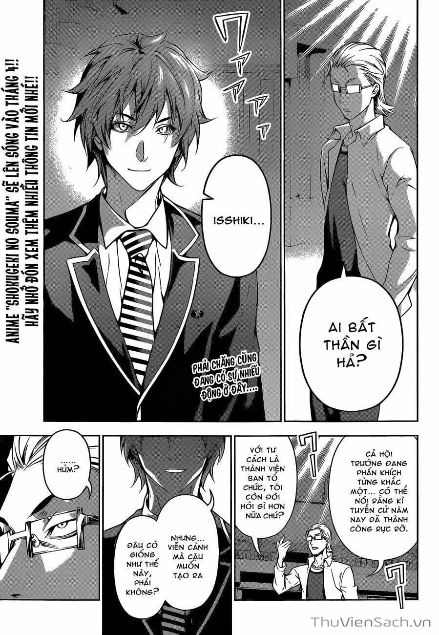 Truyện Tranh Vua Bếp Soma - Cuộc Chiến Ẩm Thực trang 7