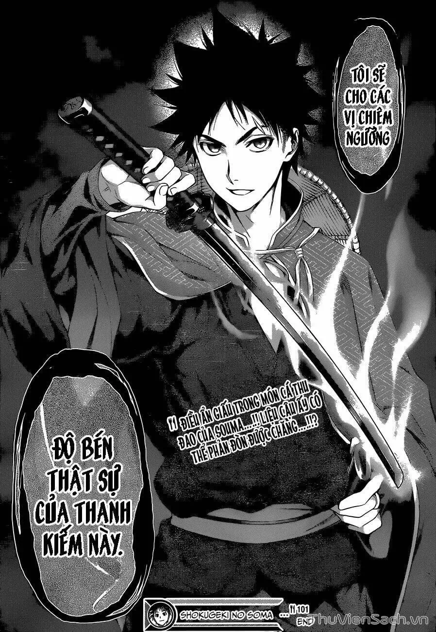 Truyện Tranh Vua Bếp Soma - Cuộc Chiến Ẩm Thực trang 7