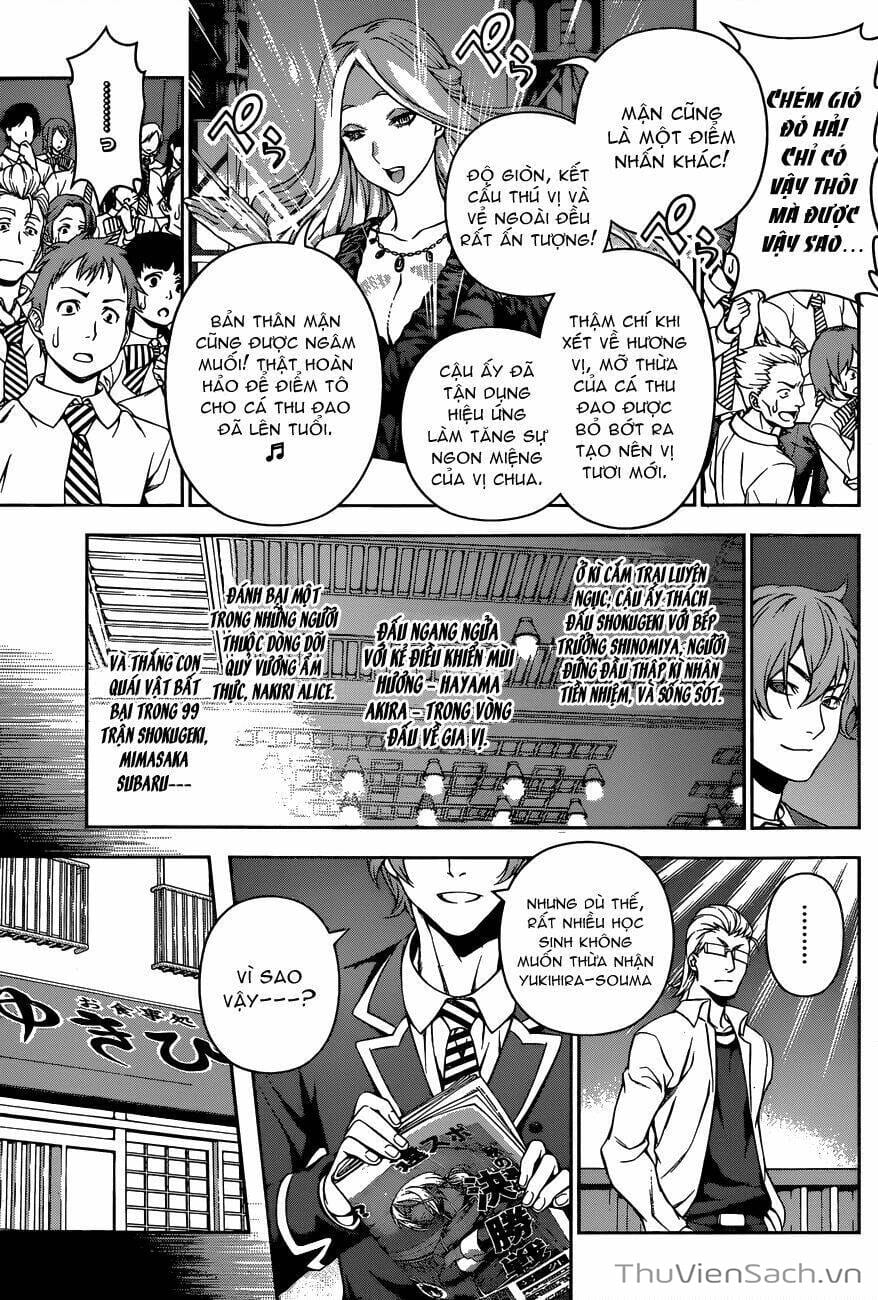 Truyện Tranh Vua Bếp Soma - Cuộc Chiến Ẩm Thực trang 7