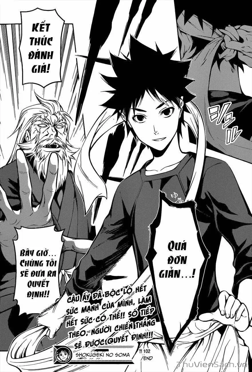 Truyện Tranh Vua Bếp Soma - Cuộc Chiến Ẩm Thực trang 7