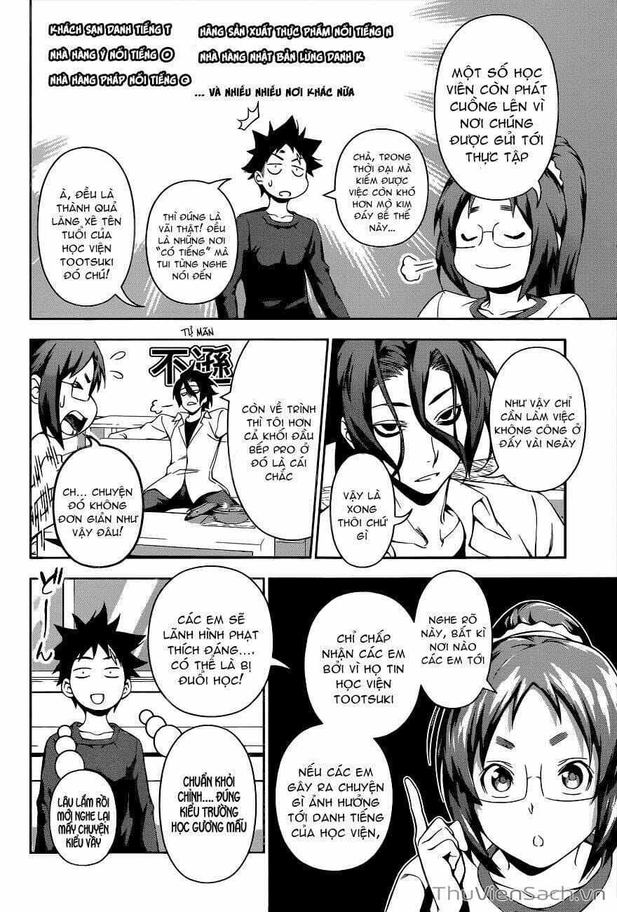 Truyện Tranh Vua Bếp Soma - Cuộc Chiến Ẩm Thực trang 7