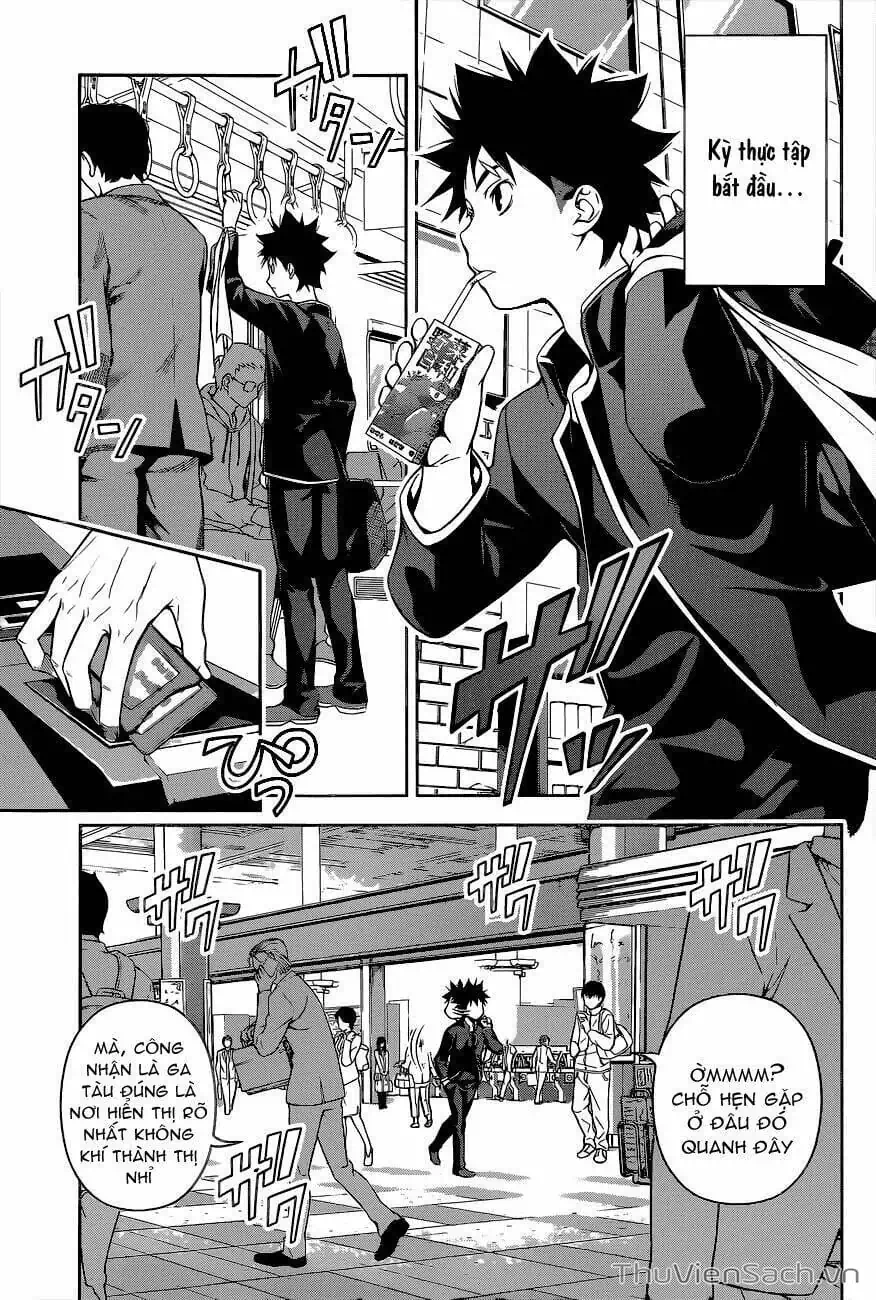 Truyện Tranh Vua Bếp Soma - Cuộc Chiến Ẩm Thực trang 7