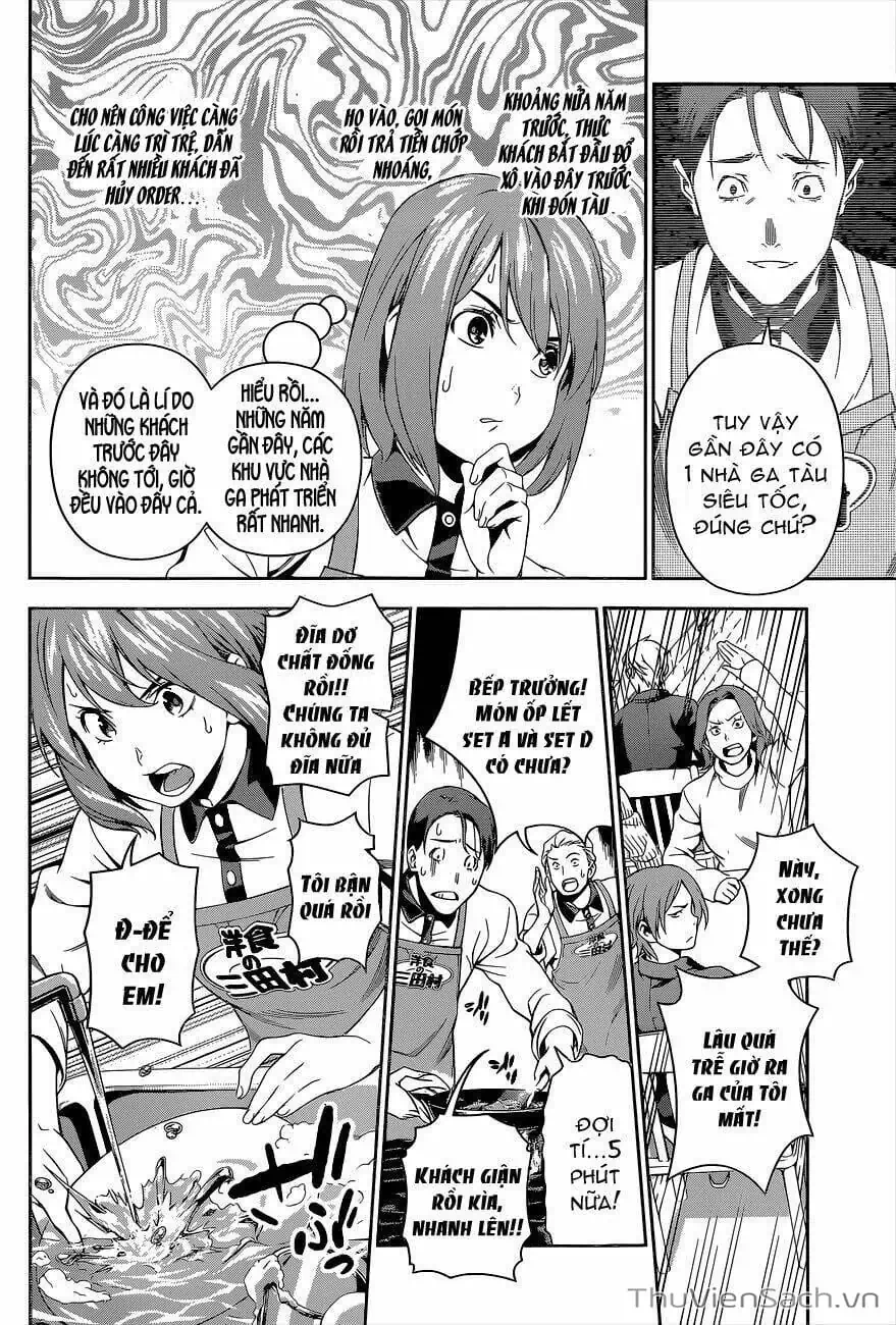 Truyện Tranh Vua Bếp Soma - Cuộc Chiến Ẩm Thực trang 7