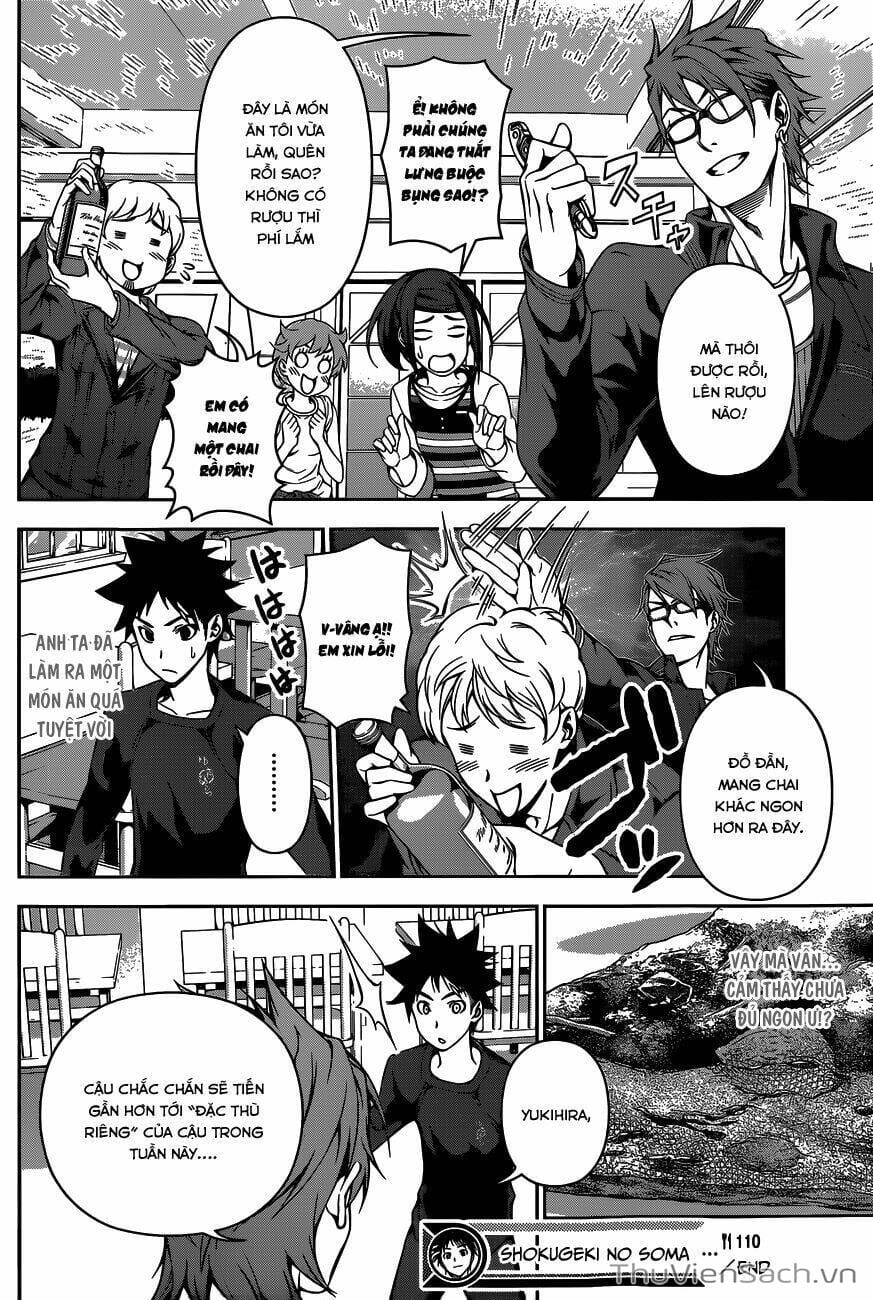 Truyện Tranh Vua Bếp Soma - Cuộc Chiến Ẩm Thực trang 7