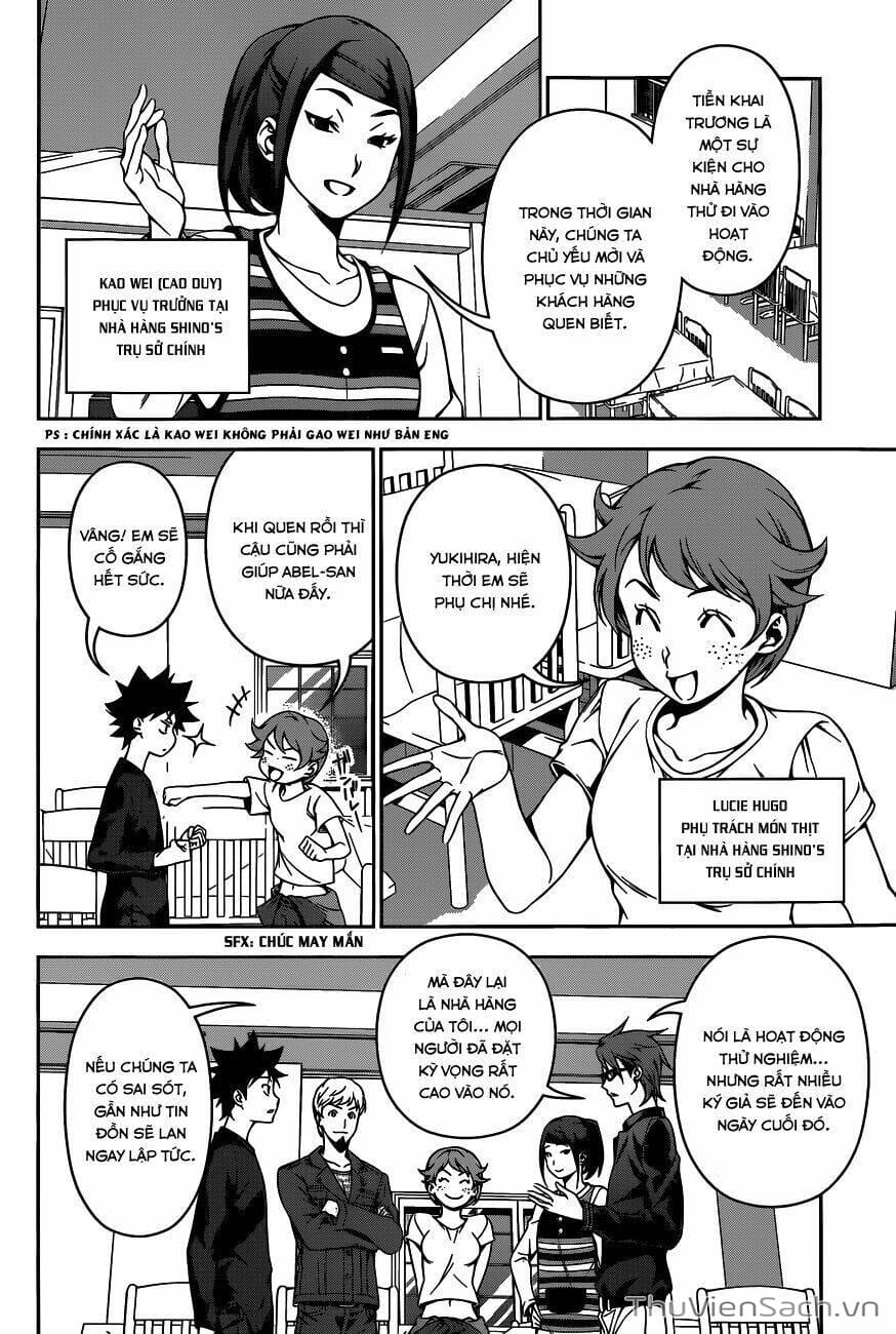 Truyện Tranh Vua Bếp Soma - Cuộc Chiến Ẩm Thực trang 7