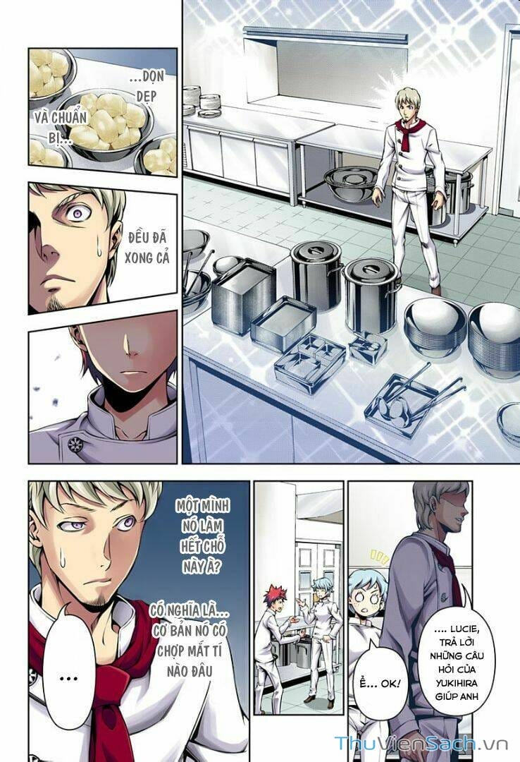 Truyện Tranh Vua Bếp Soma - Cuộc Chiến Ẩm Thực trang 7