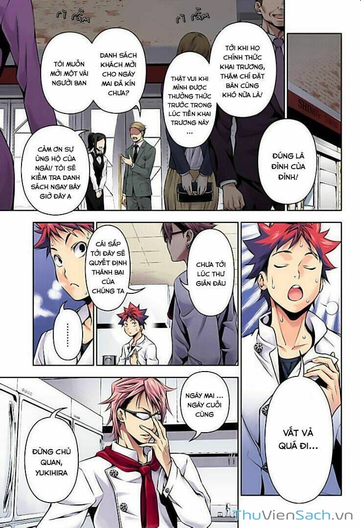 Truyện Tranh Vua Bếp Soma - Cuộc Chiến Ẩm Thực trang 7