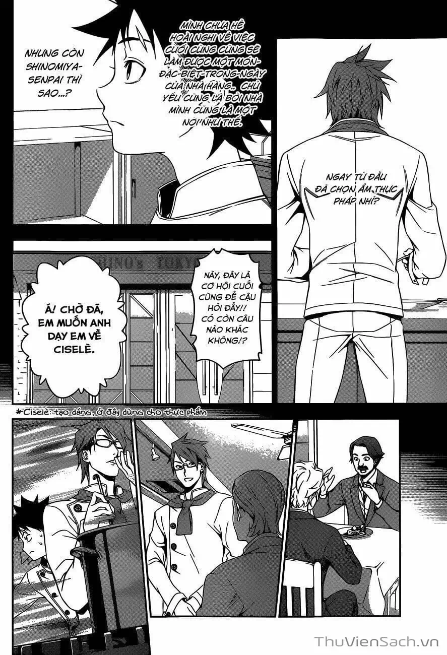 Truyện Tranh Vua Bếp Soma - Cuộc Chiến Ẩm Thực trang 7