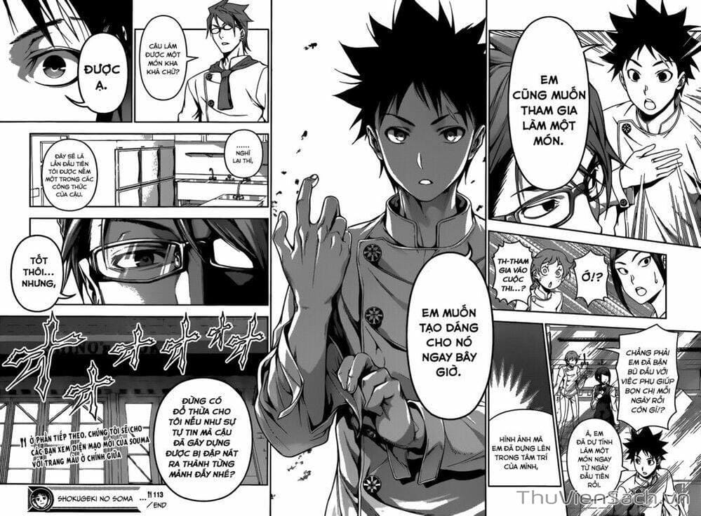 Truyện Tranh Vua Bếp Soma - Cuộc Chiến Ẩm Thực trang 7