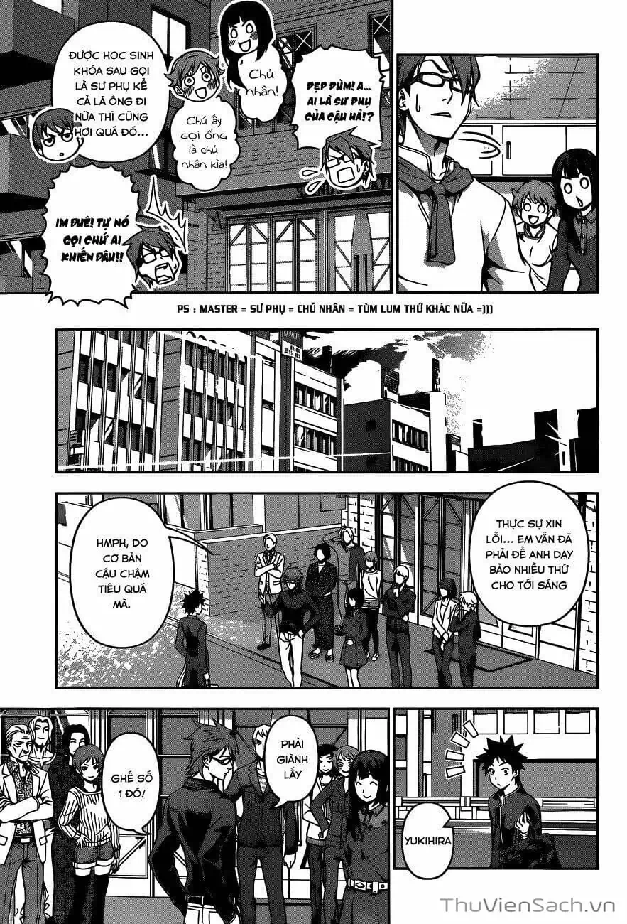 Truyện Tranh Vua Bếp Soma - Cuộc Chiến Ẩm Thực trang 7