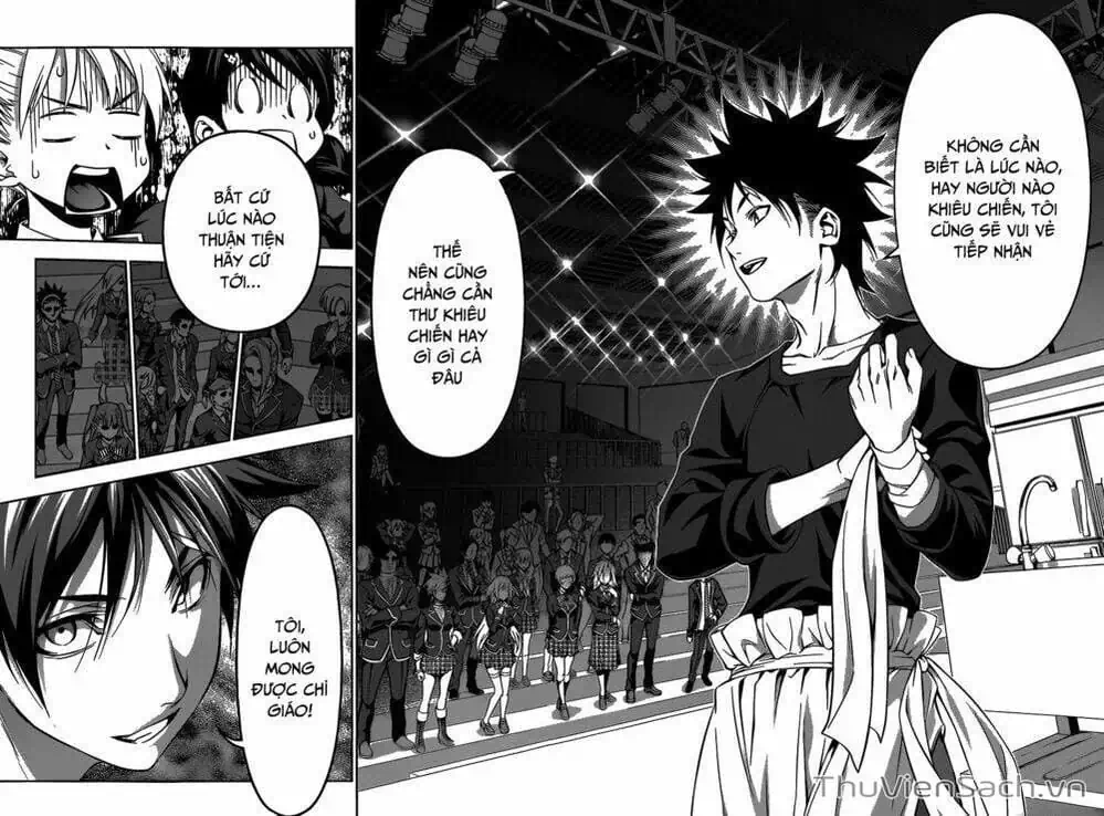 Truyện Tranh Vua Bếp Soma - Cuộc Chiến Ẩm Thực trang 7