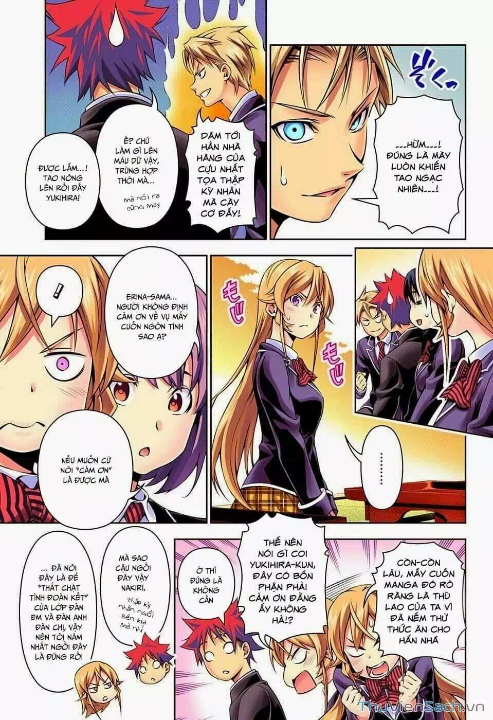 Truyện Tranh Vua Bếp Soma - Cuộc Chiến Ẩm Thực trang 7