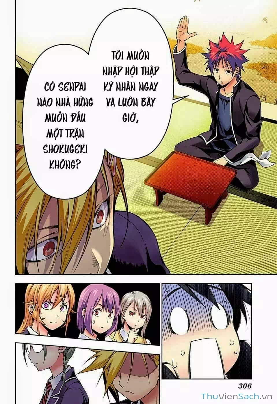 Truyện Tranh Vua Bếp Soma - Cuộc Chiến Ẩm Thực trang 7