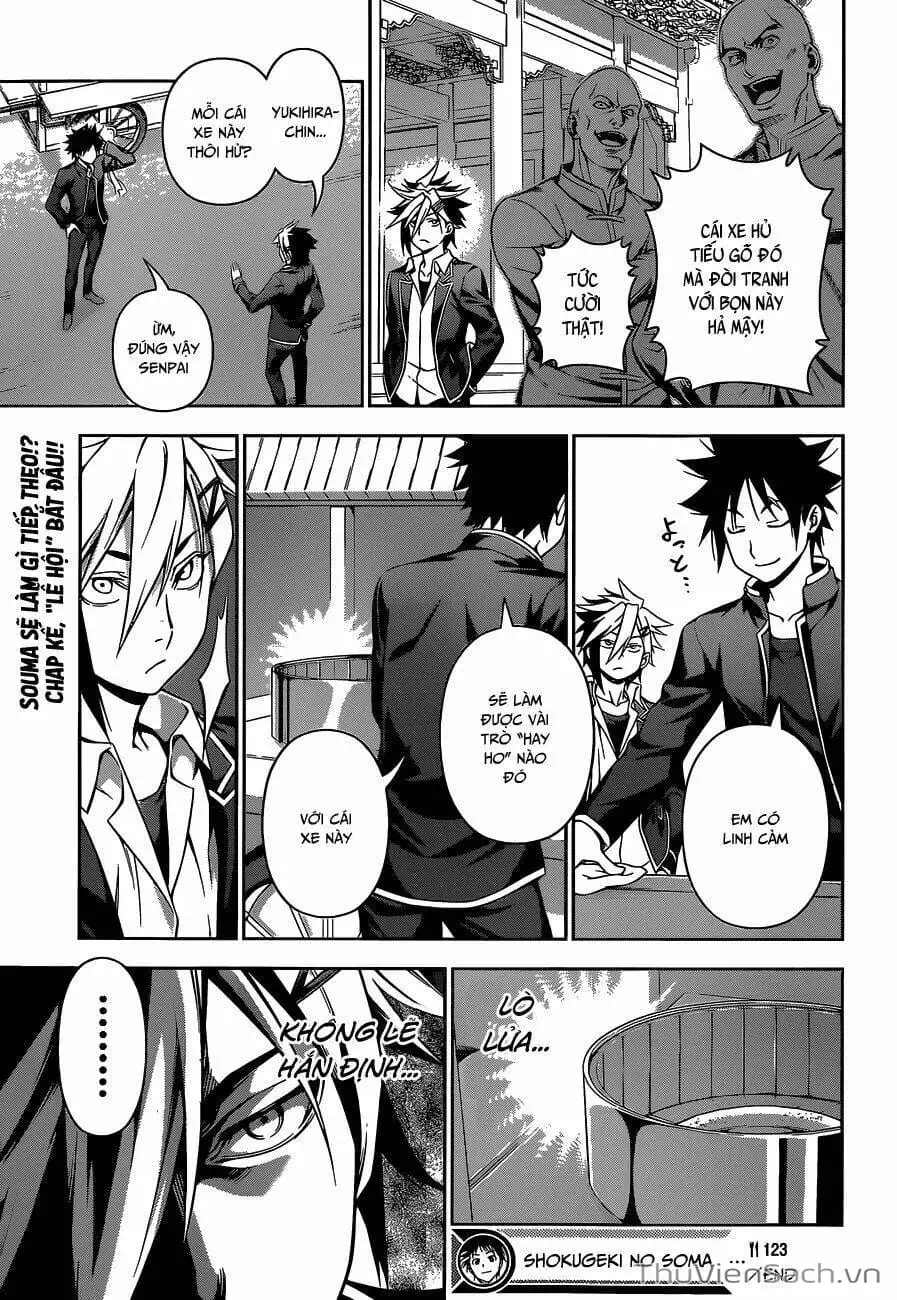 Truyện Tranh Vua Bếp Soma - Cuộc Chiến Ẩm Thực trang 7