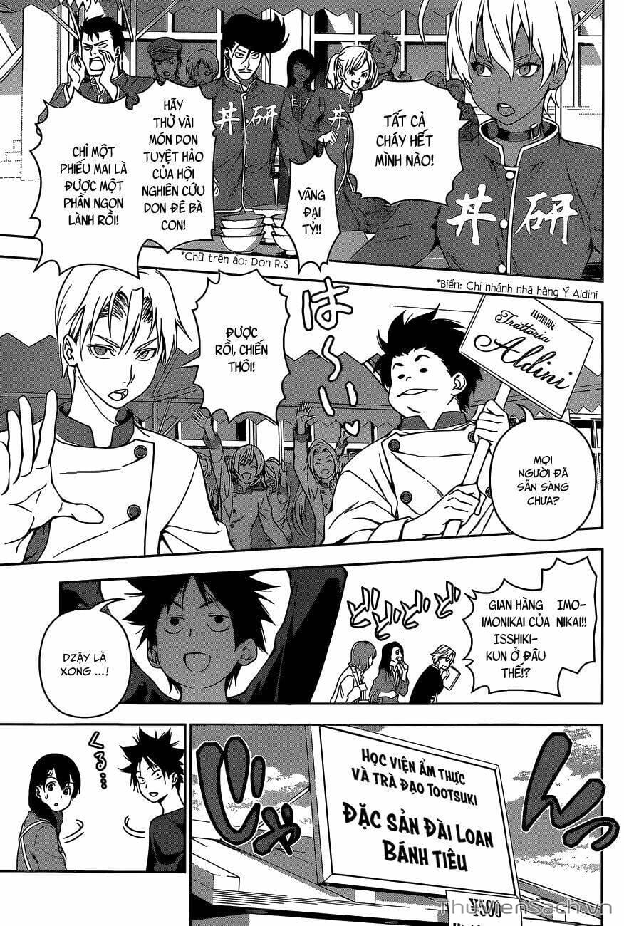 Truyện Tranh Vua Bếp Soma - Cuộc Chiến Ẩm Thực trang 7