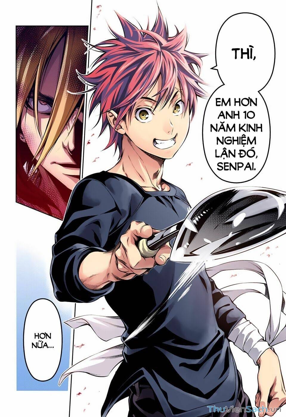 Truyện Tranh Vua Bếp Soma - Cuộc Chiến Ẩm Thực trang 7