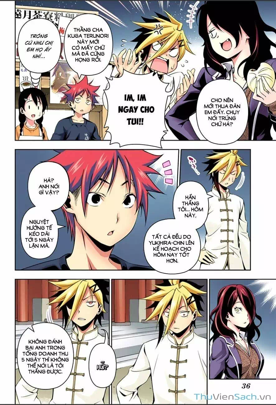 Truyện Tranh Vua Bếp Soma - Cuộc Chiến Ẩm Thực trang 7