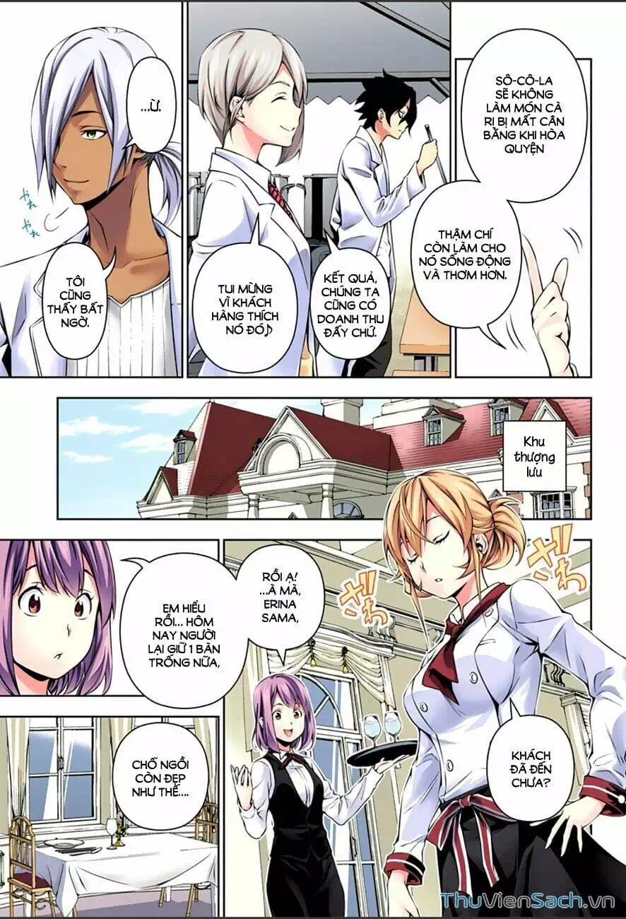 Truyện Tranh Vua Bếp Soma - Cuộc Chiến Ẩm Thực trang 7