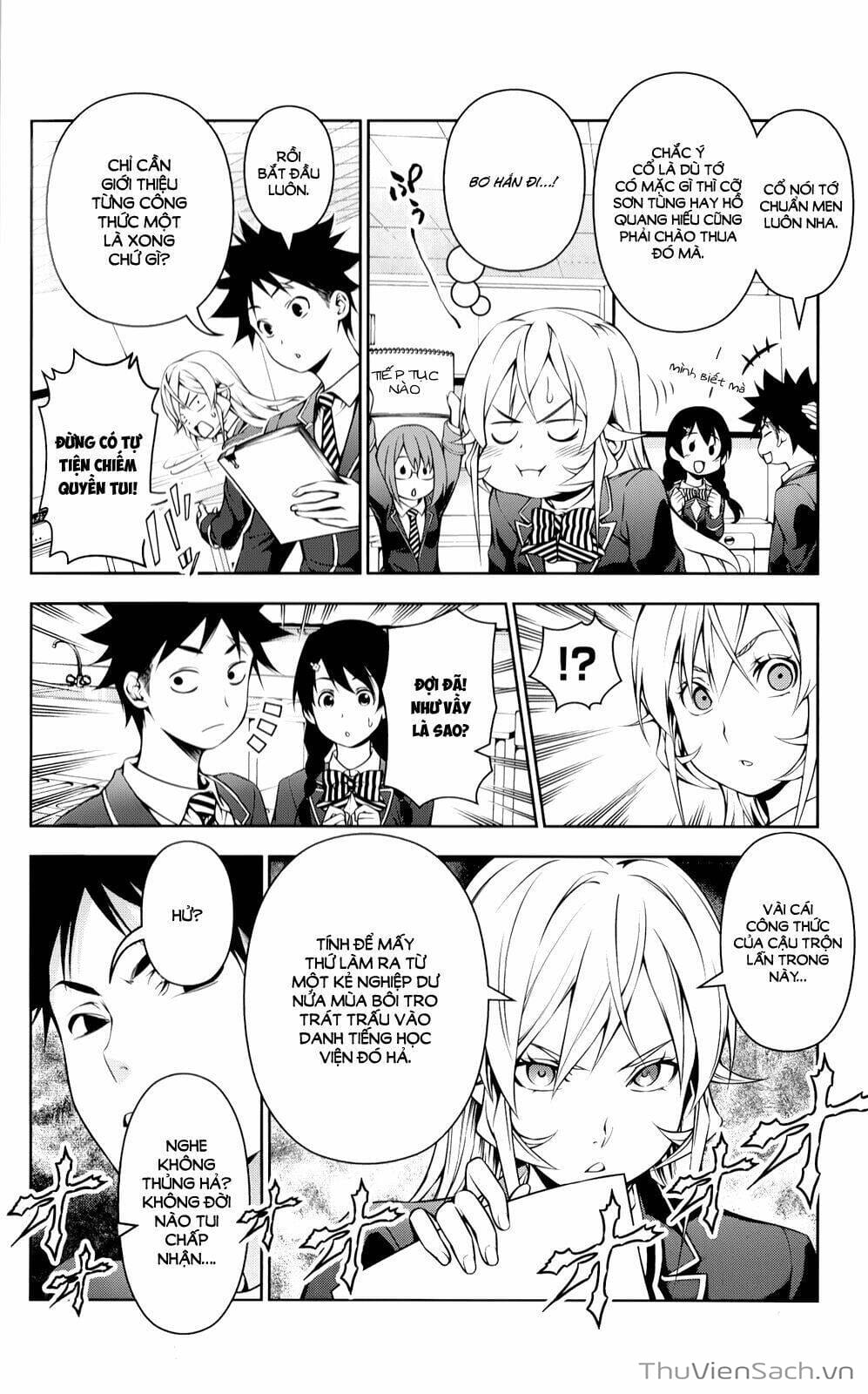 Truyện Tranh Vua Bếp Soma - Cuộc Chiến Ẩm Thực trang 7